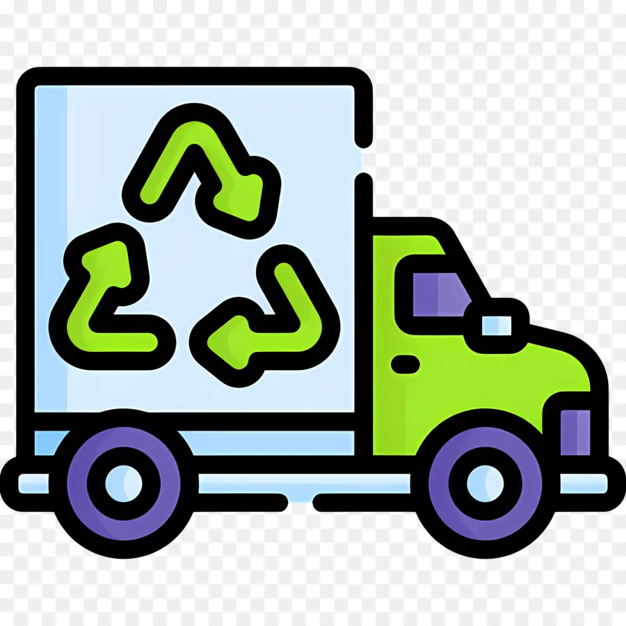 Reciclar Carro，Caminhão De Reciclagem PNG