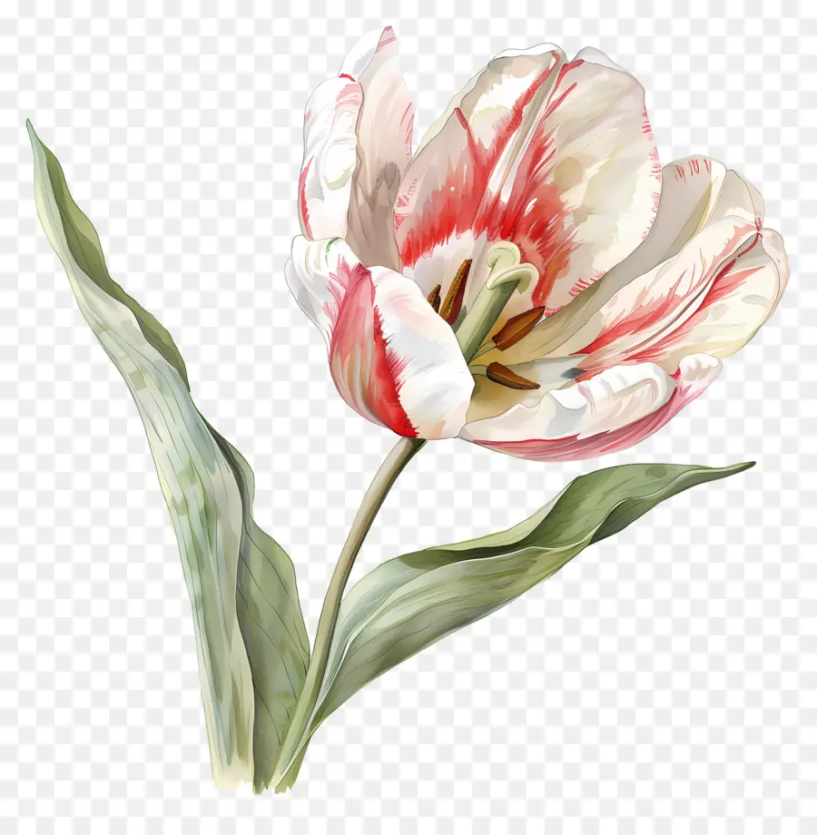 Flor Tulipa，Tulipas Rosa PNG