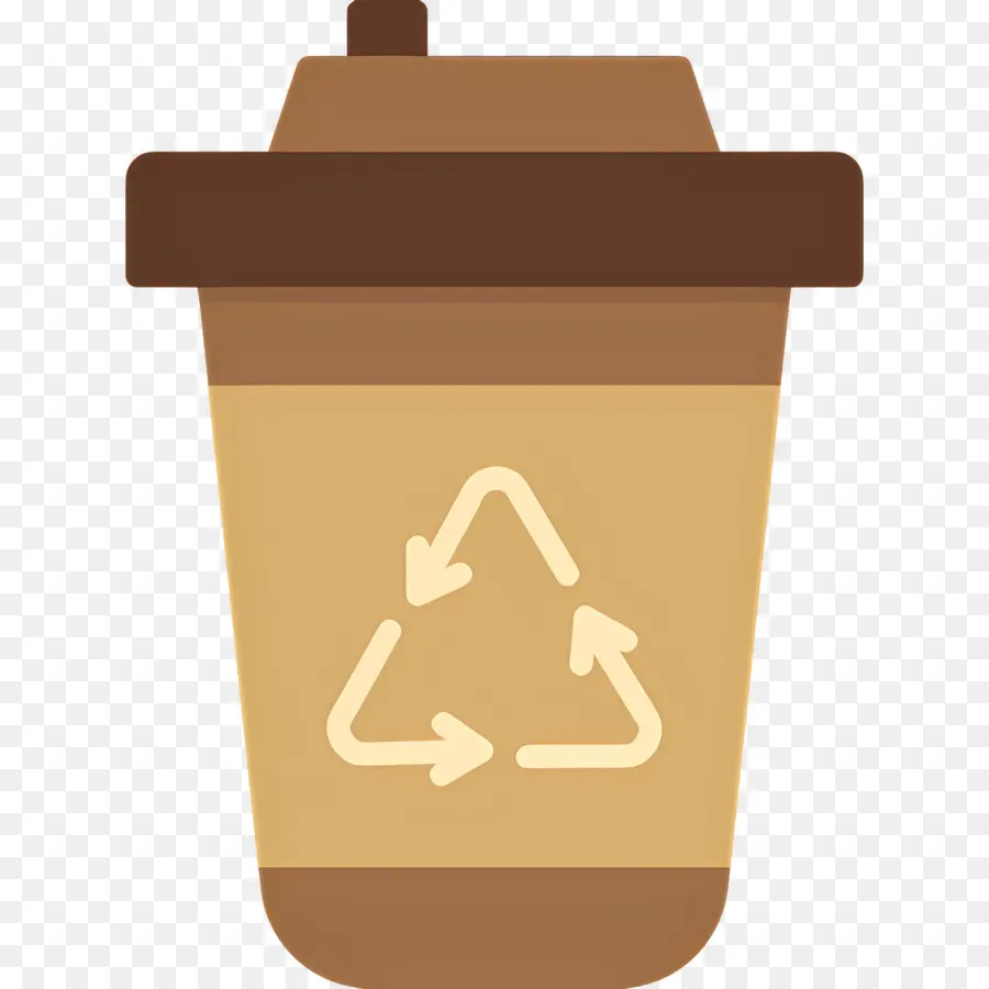 Recicle O Copo，Xícara De Café Reciclável PNG