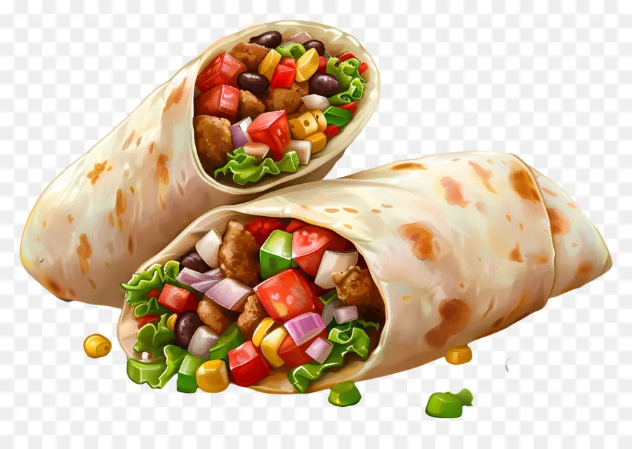 Burrito，Enrolar PNG