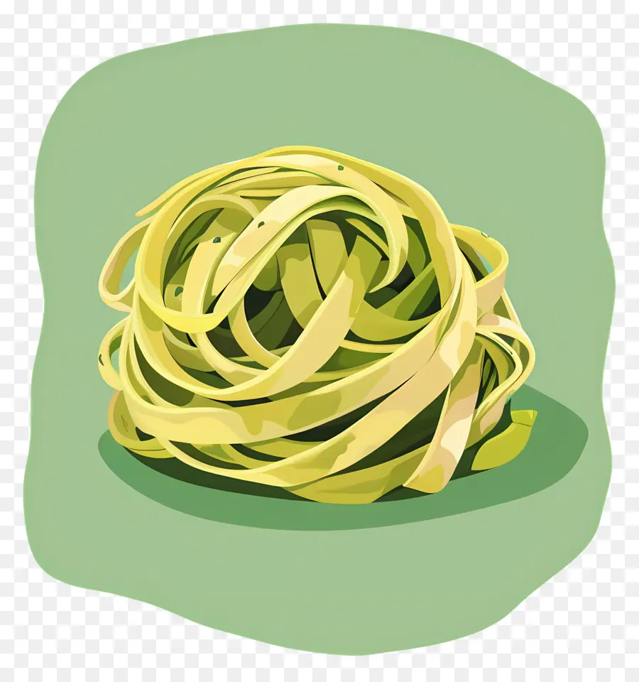 Fettuccine，Amarelo Macarrão PNG