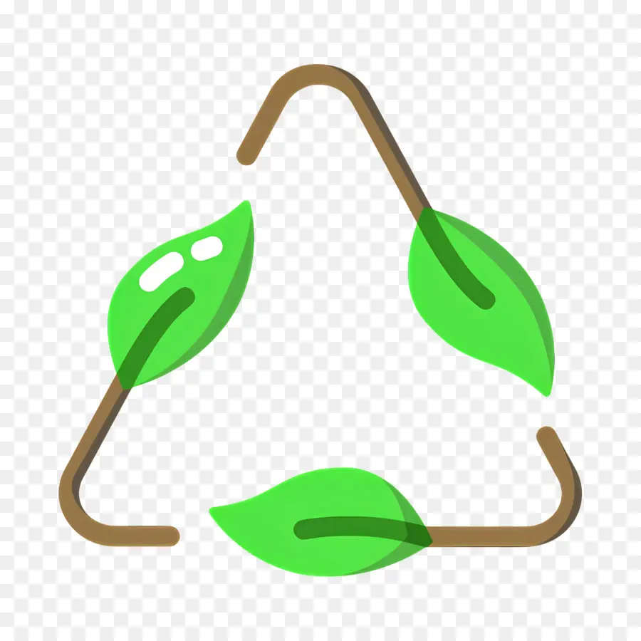 Folhas De Reciclagem，Folhas Verdes PNG