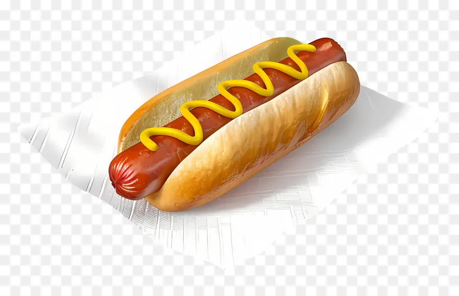 Cachorro Quente，Mostarda PNG