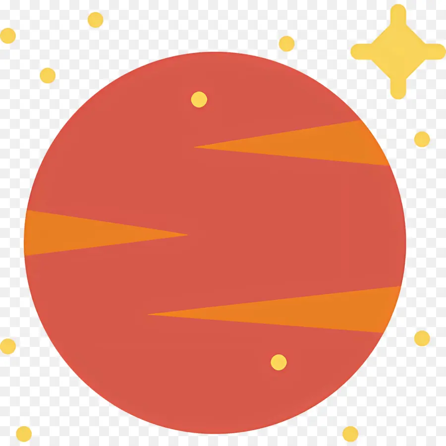 Planetas，Planeta Vermelho PNG