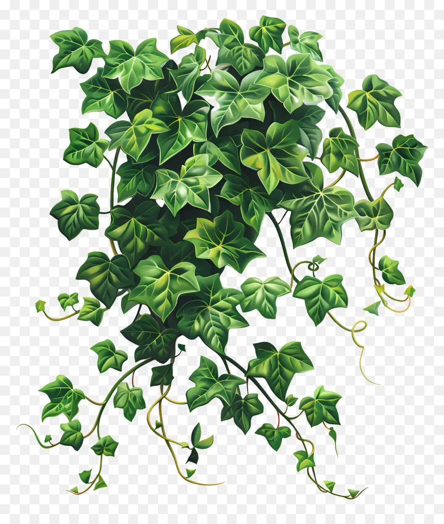 Ivy De Jardim，Verde Hera PNG