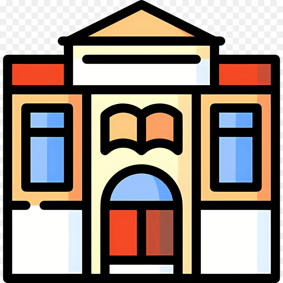 Biblioteca，Prédio PNG