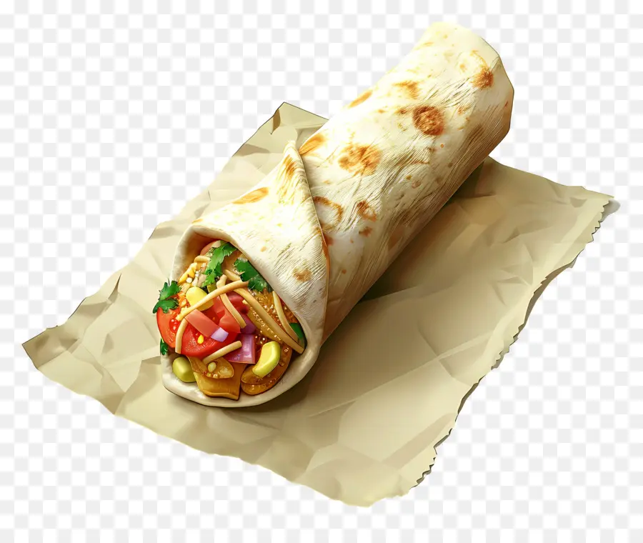 Burrito，Enrole PNG