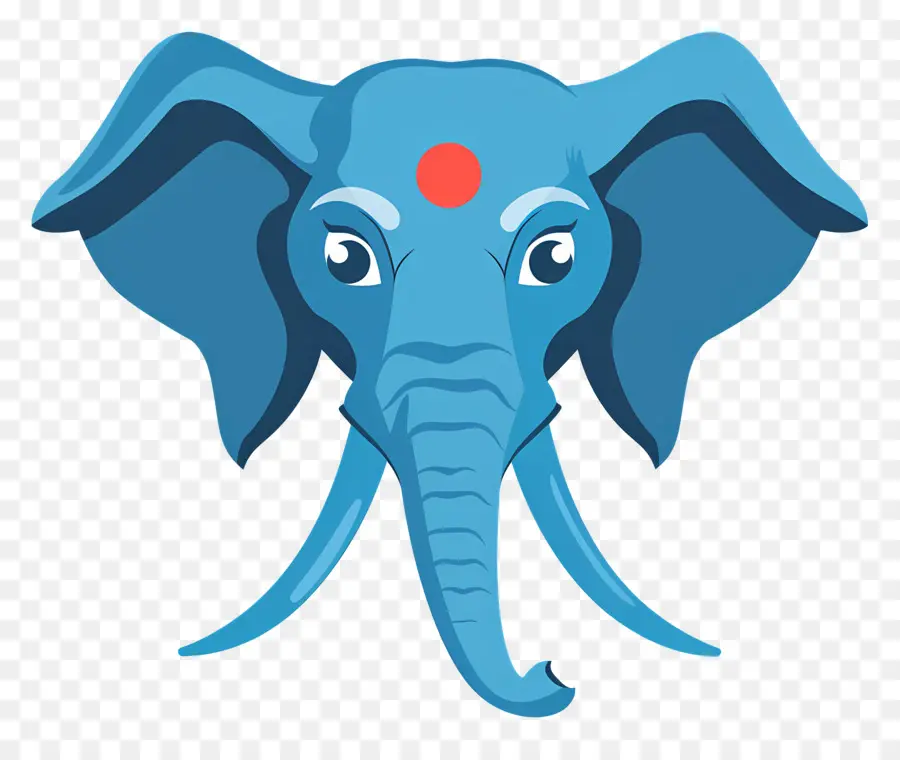 Elefante Azul，Elefante PNG