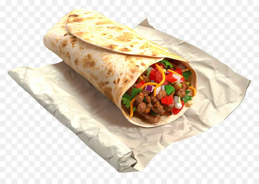 Burrito，Enrole PNG