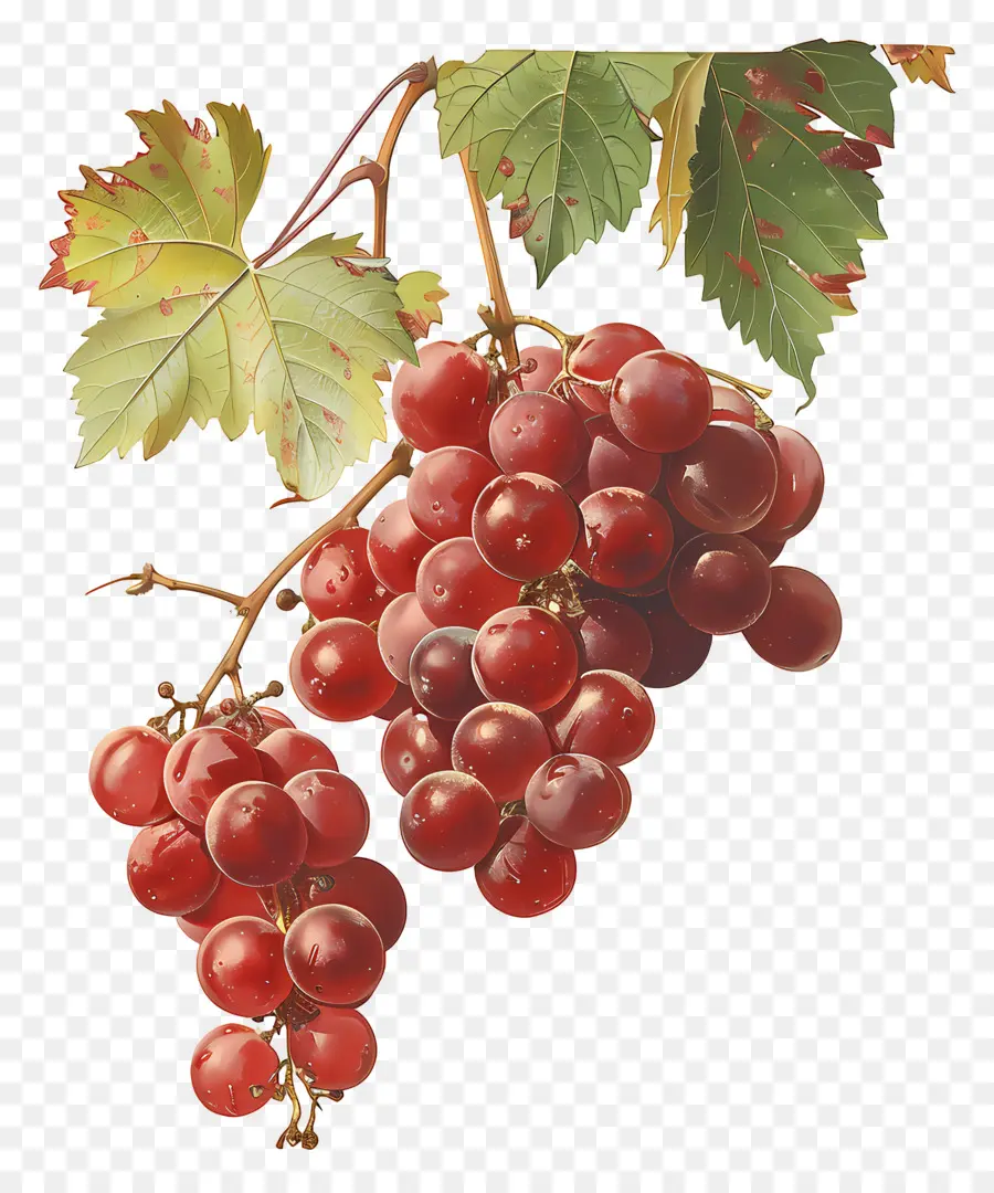 Uvas Vermelhas，Uvas PNG