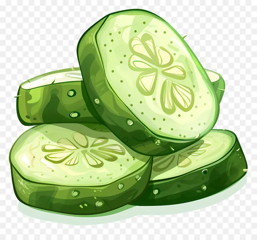 Pepino Fatiado，Pepino PNG