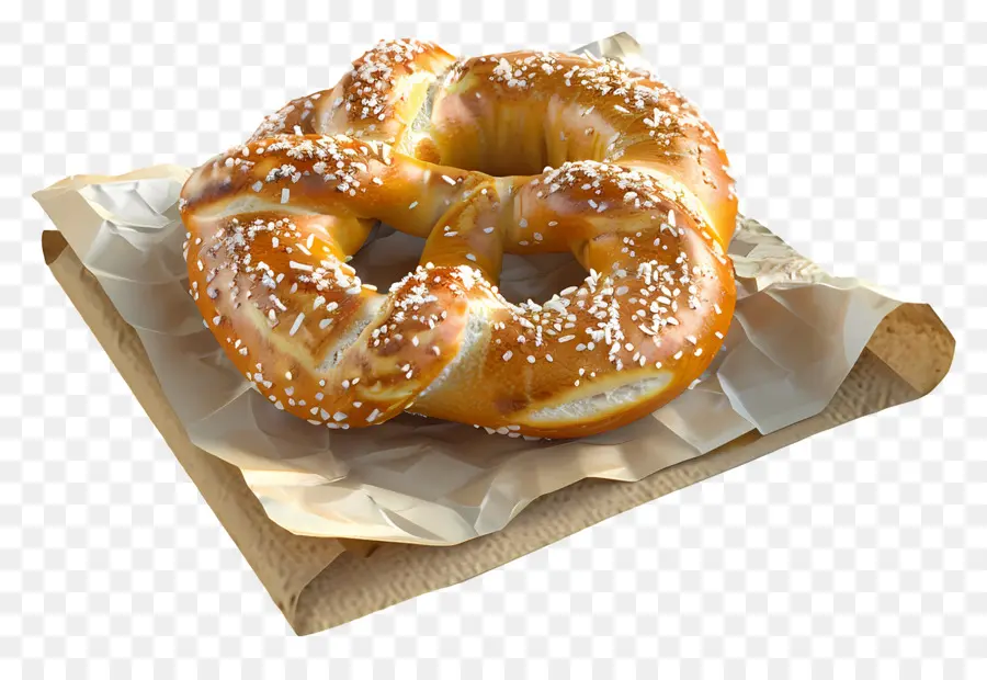 Pretzel，Pão PNG