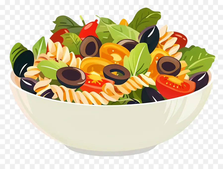 Salada De Macarrão，Tomates PNG