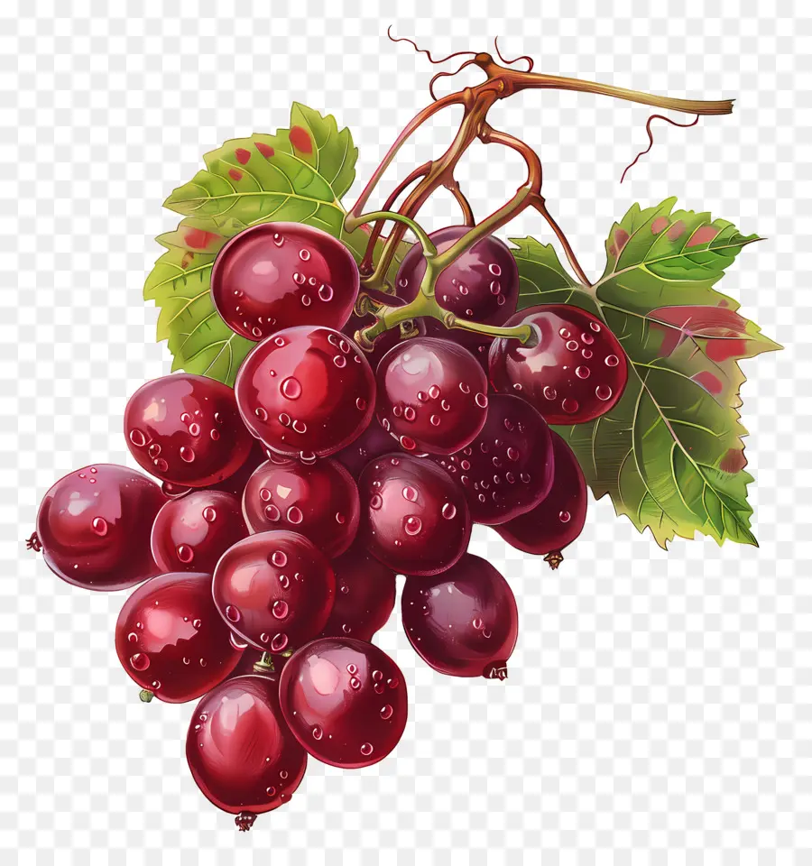 As Uvas Vermelhas，Uvas PNG