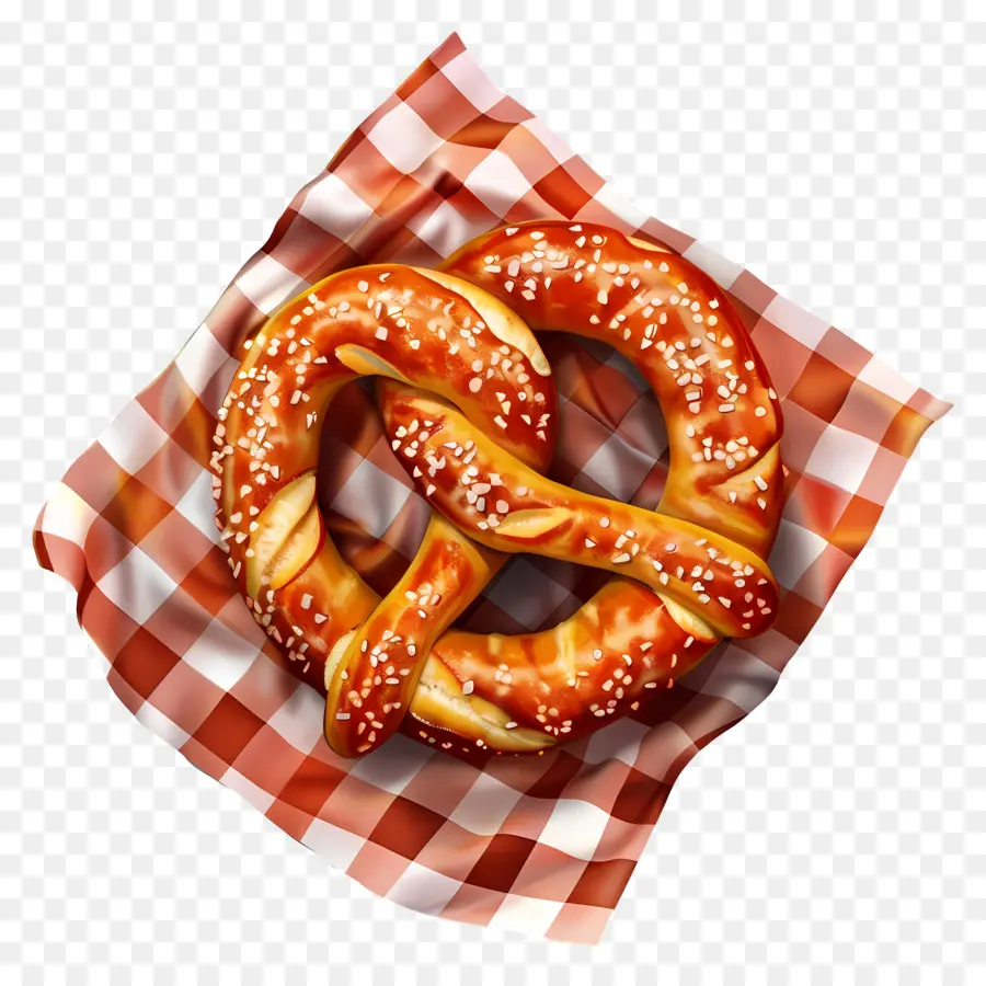 Pretzel，Lanche PNG