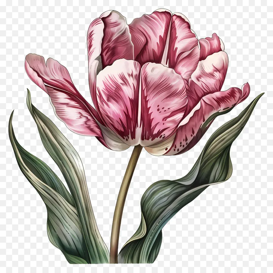 Flor Tulipa，Tulipas Rosa PNG