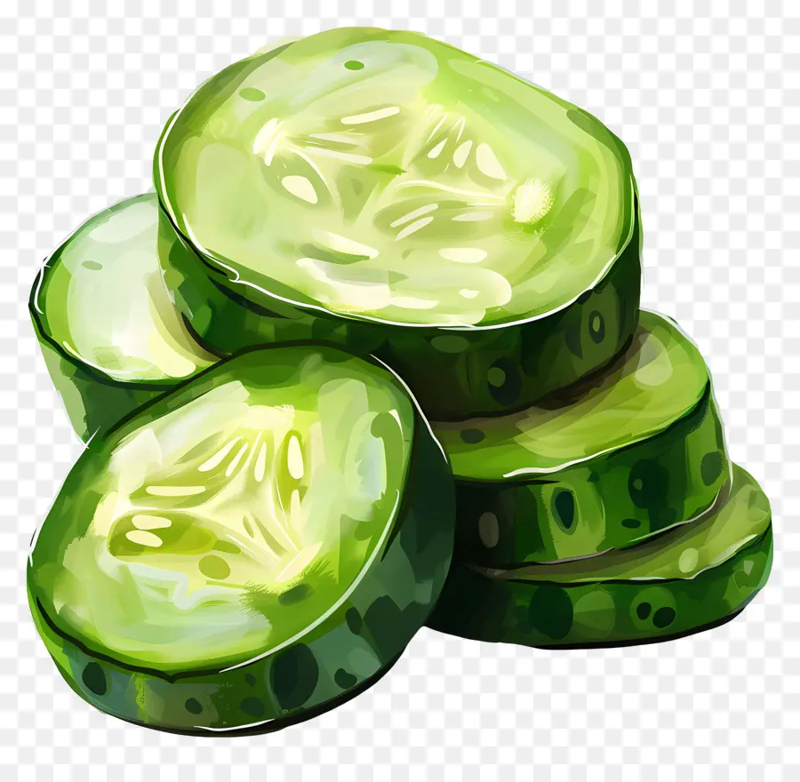 Pepino Fatiado，Pepino PNG