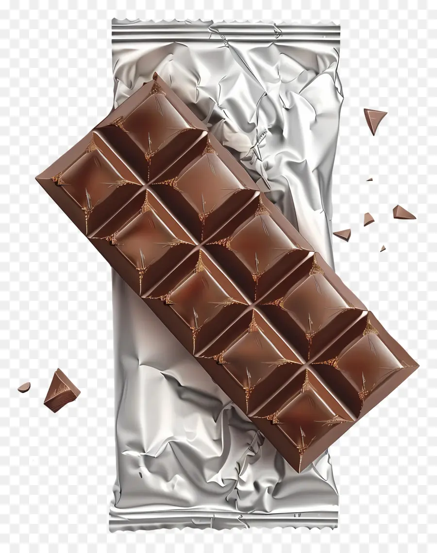 Barra De Chocolate，Candy PNG