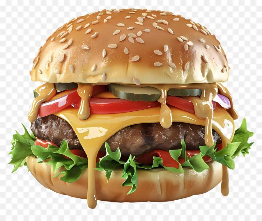 X Burger，Alface PNG