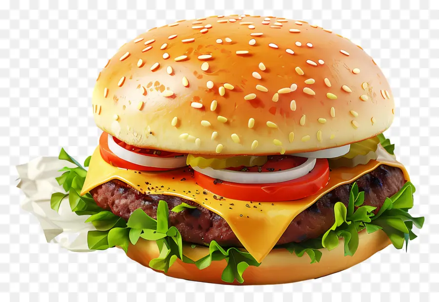 X Burger，Hambúrguer PNG