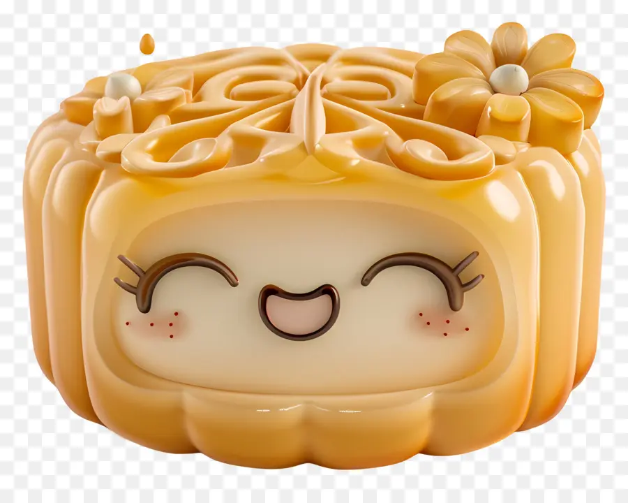 Mooncake，Bonito Loncake PNG