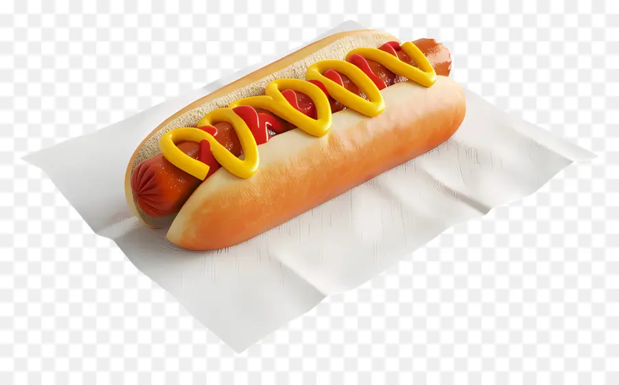 Cachorro Quente，Mostarda PNG