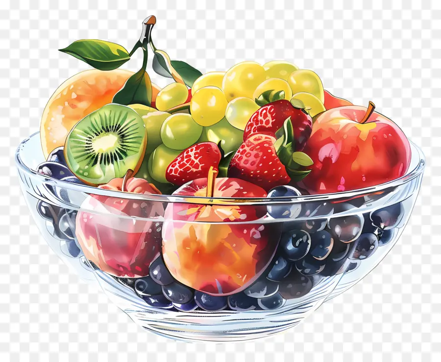 Tigela De Frutas，Salada De Frutas PNG