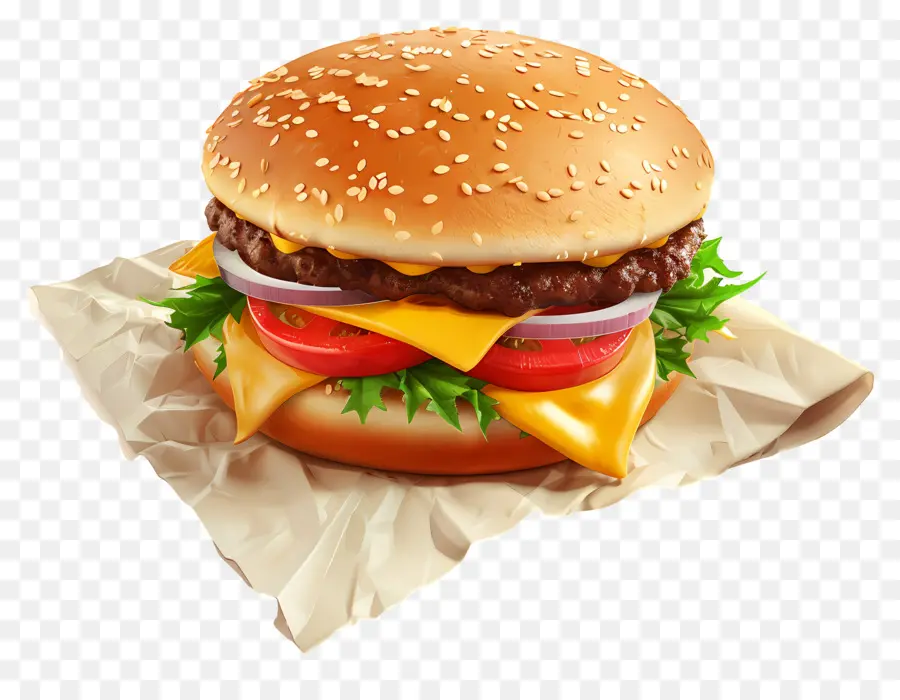 X Burger，Hambúrguer PNG