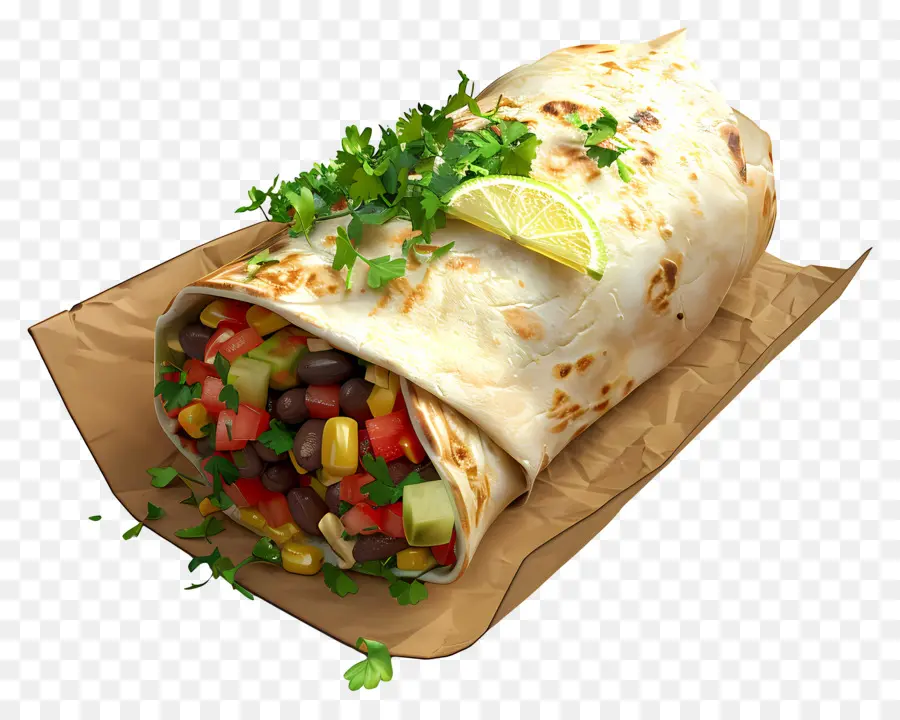 Burrito，Enrole PNG