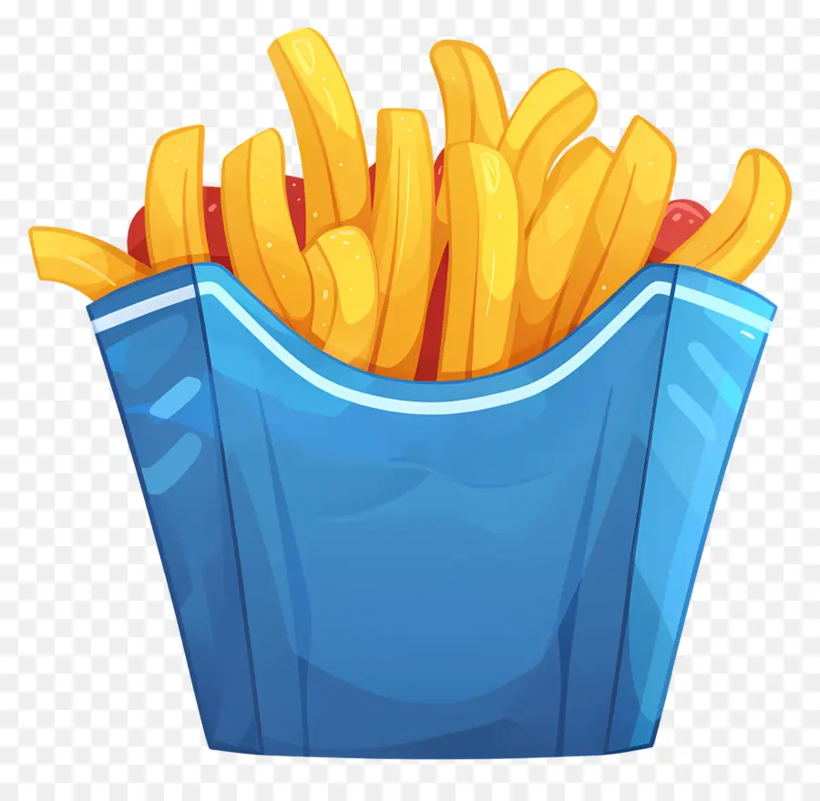 Batatas Fritas，Lanche PNG