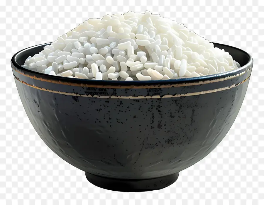 Tigela De Arroz，Arroz Branco PNG