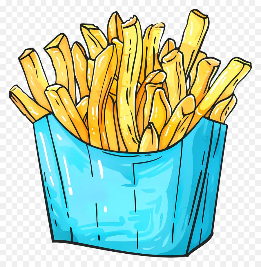 Batatas Fritas，Lanche PNG