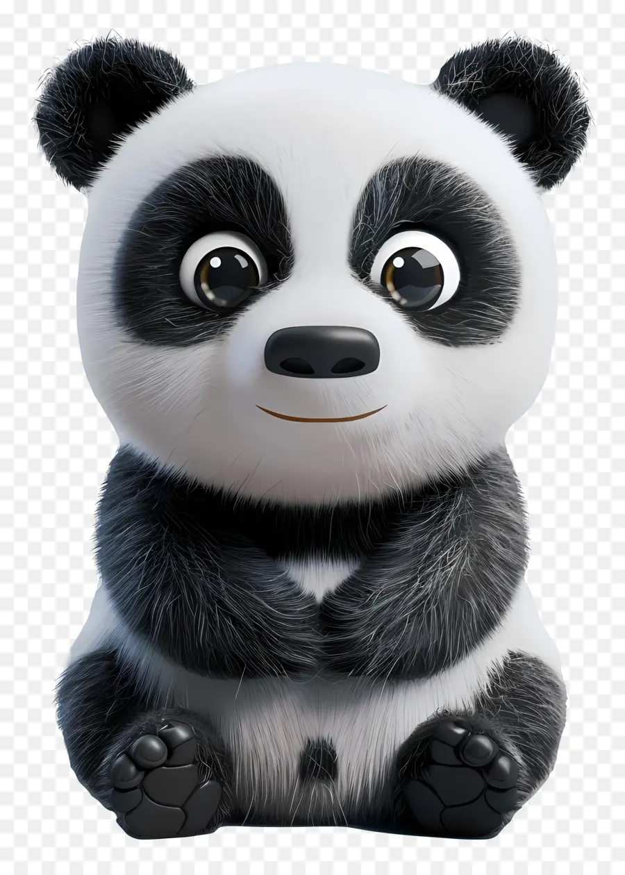 Panda，Cara De Panda Fofa PNG