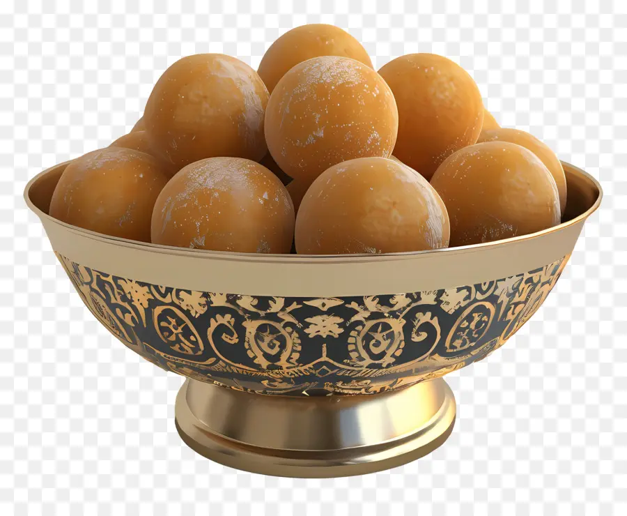 Ladu，Bolas Doces Na Tigela PNG