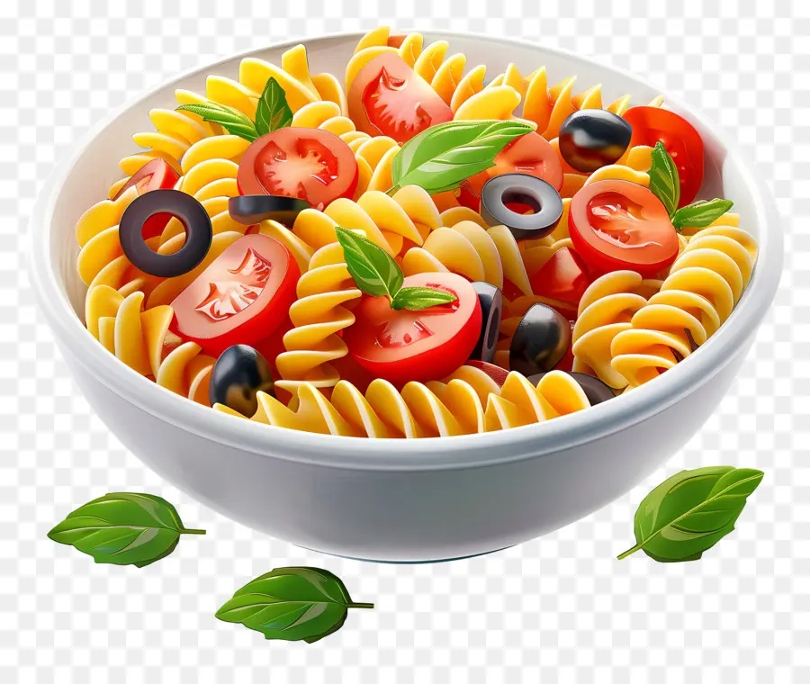 Salada De Macarrão，Vegetais PNG