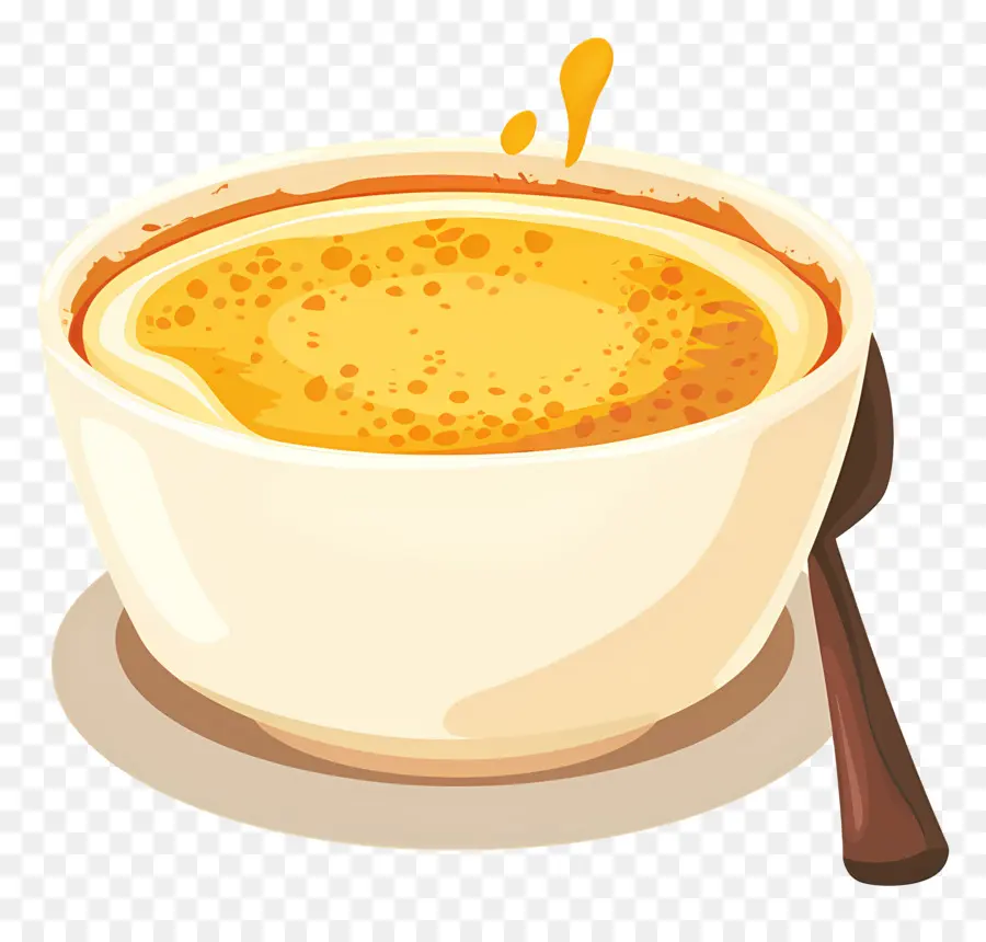 Crème Brûlée，Copa De Sopa PNG