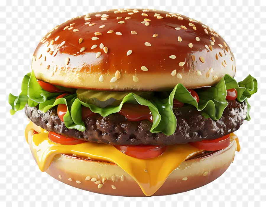 X Burger，Alface PNG