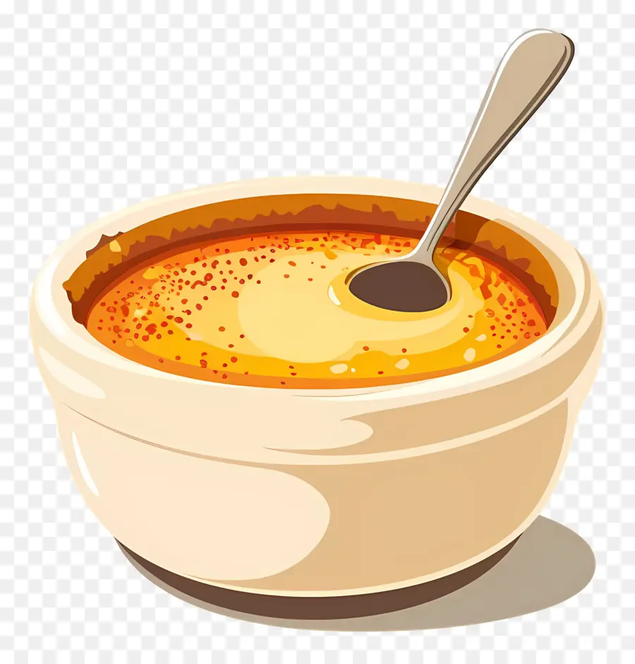 Crème Brûlée，Copa De Sopa PNG