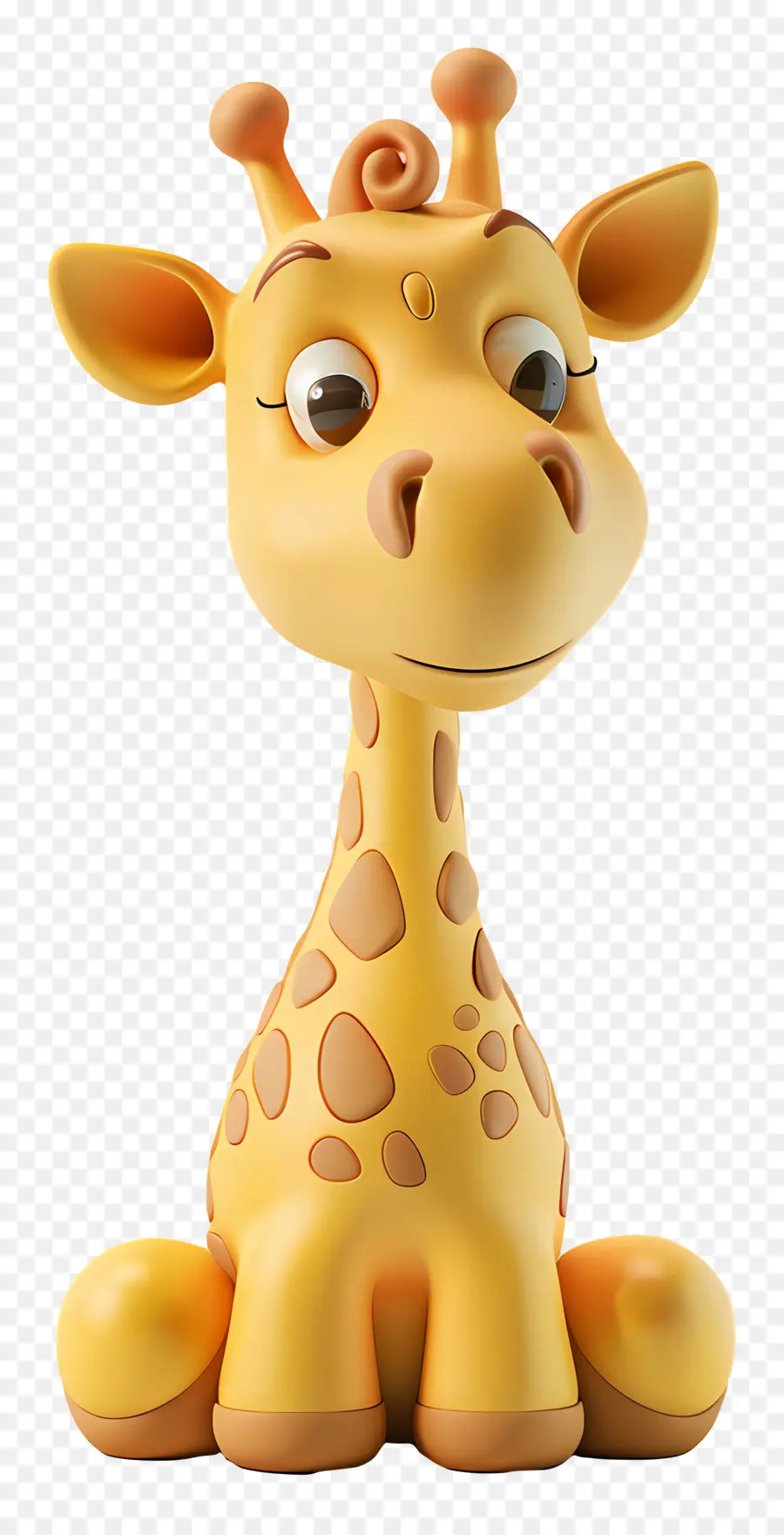 Girafa，Girafa Fofa PNG