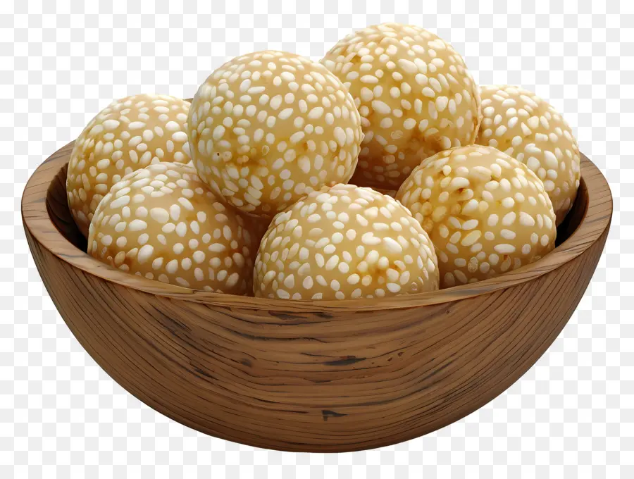 Ladô，Bolas De Gergelim PNG