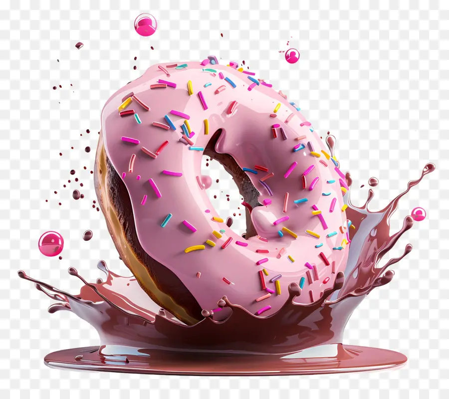 Rosquinha，Rosquinha Colorida PNG