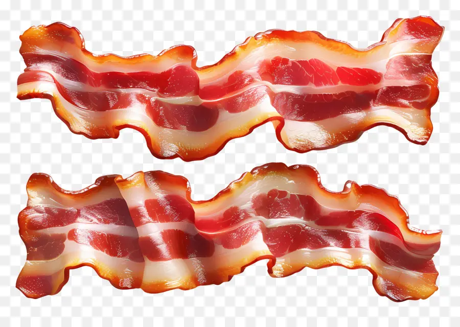 Tiras De Bacon，Bacon PNG