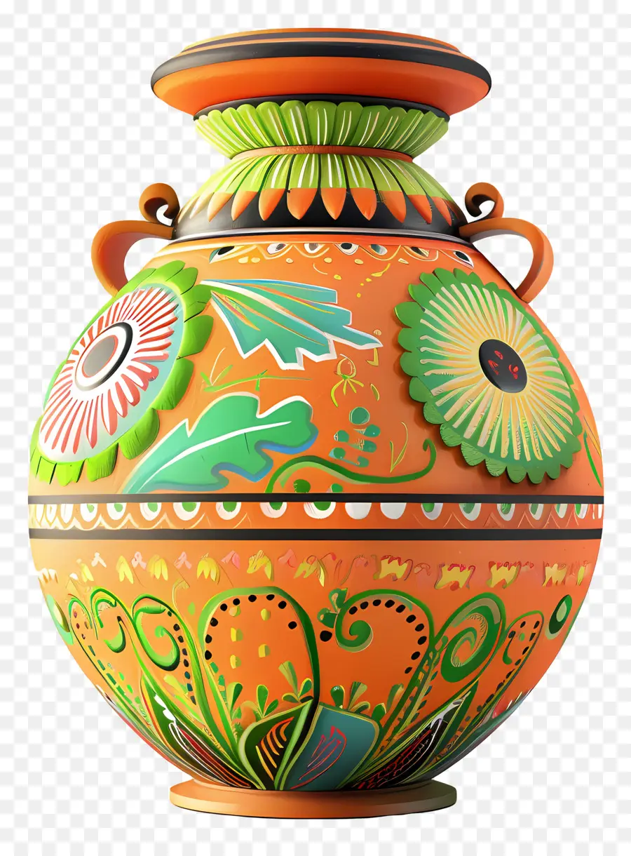 Kalash，Vaso Decorativo PNG