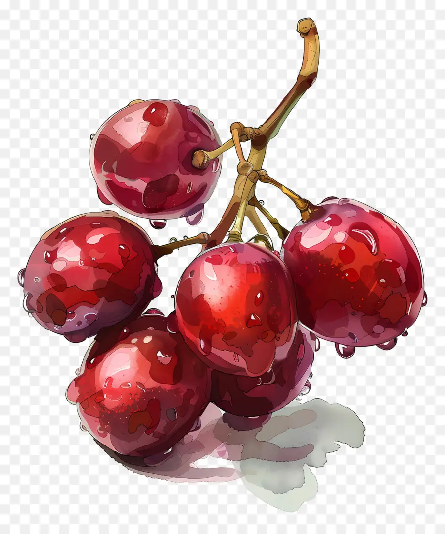 Uvas Vermelhas，Uvas PNG