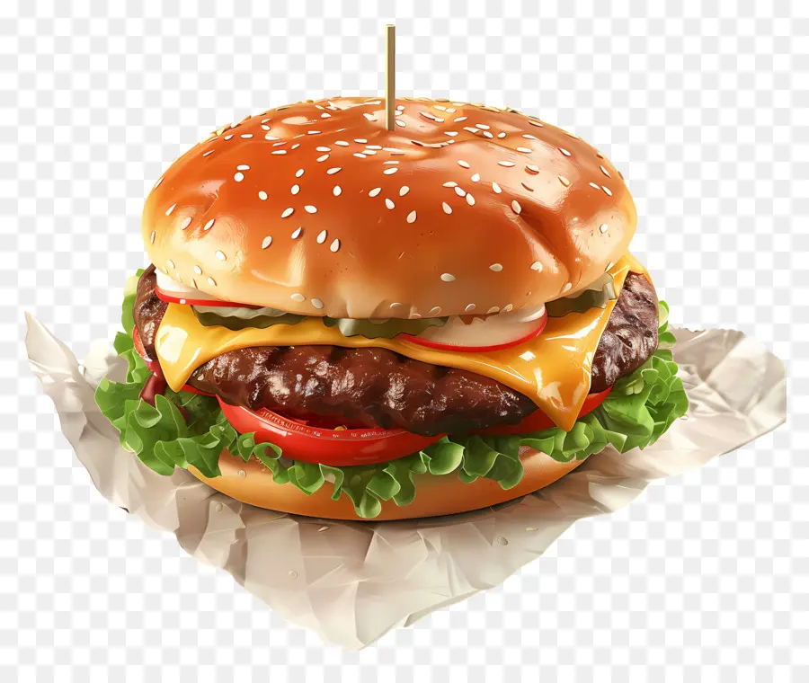 X Burger，Hambúrguer PNG