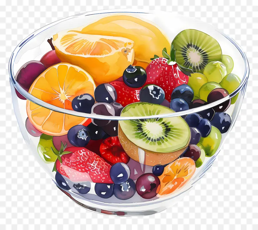 Tigela De Frutas，Salada De Frutas PNG