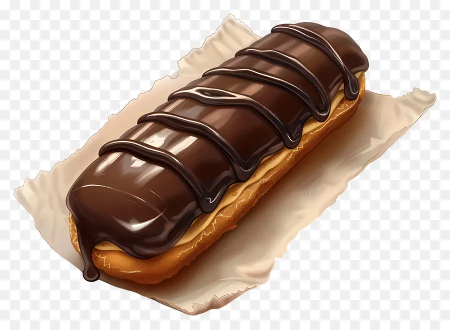 Éclair，Chocolate PNG