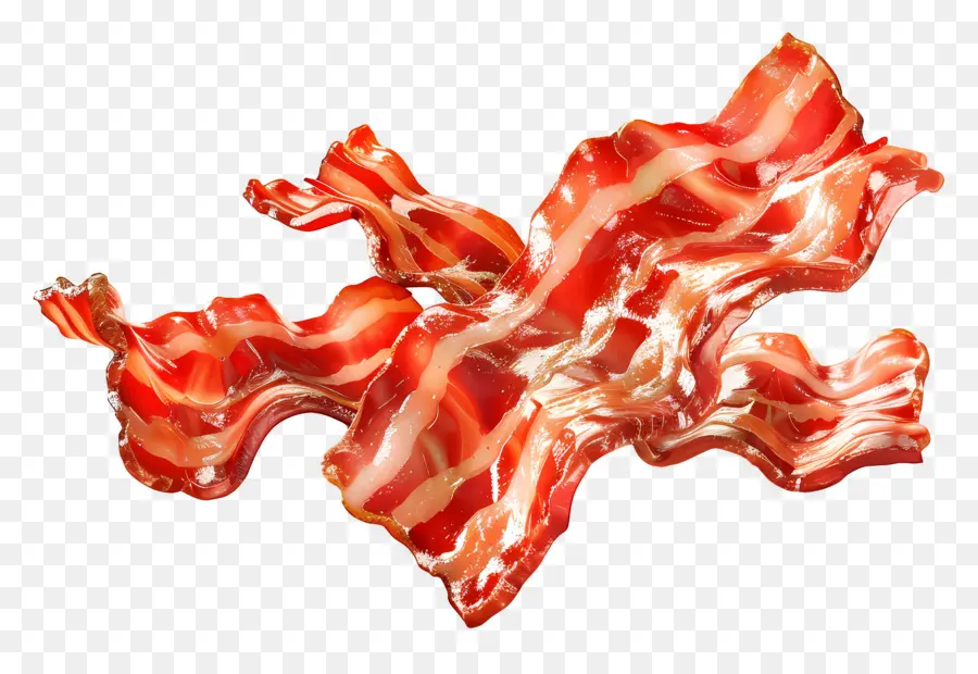 Tiras De Bacon，Bacon PNG