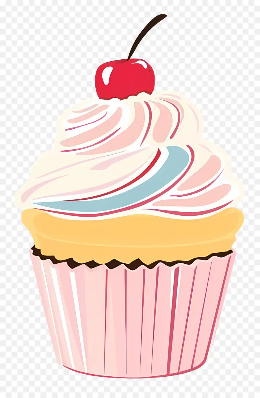 Cupcake，Cor De Rosa Cupcake PNG