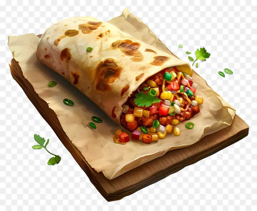 Burrito，Enrole PNG